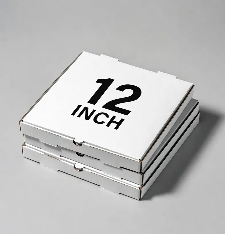 12inch Pizza Box [50ct] Blank White