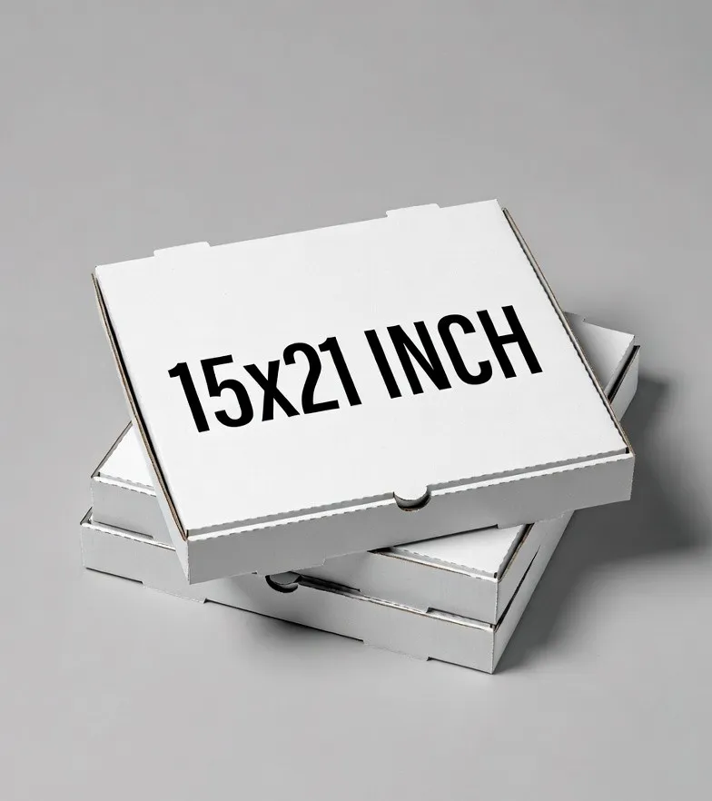 Party Size Pizza Box [50ct] Blank White